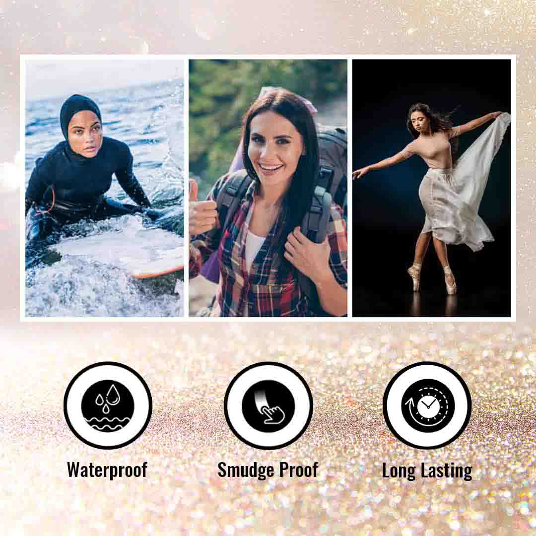 Mina ibrow & Lash Tint Kit - Burgandy