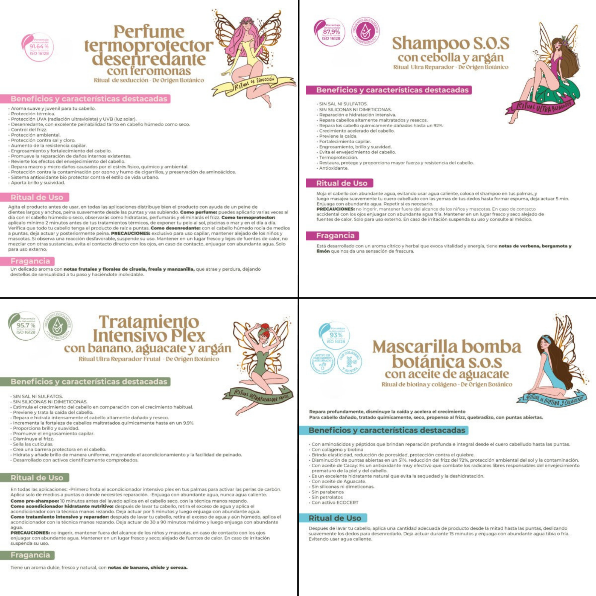 Ritual Botanico - Repairing Combo for Dry and Dull Hair (4 pcs)