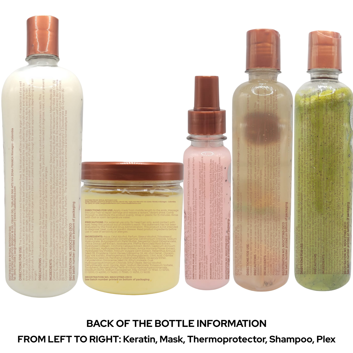 Ritual Botánico - Repairing Combo + 250ml Keratin Treatment