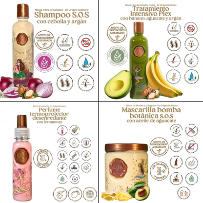 Ritual Botánico Repairing Combo + 250ml Keratin Treatment