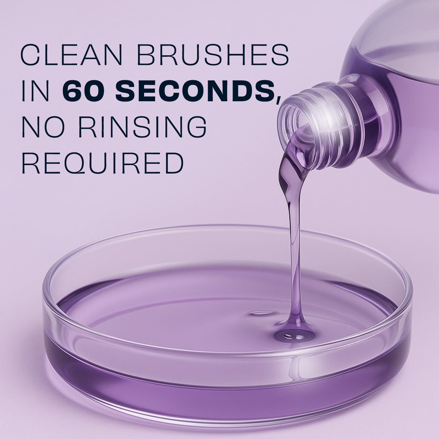 Brush Clean PRO Makeup Brush Cleaner 16 oz - Lavender