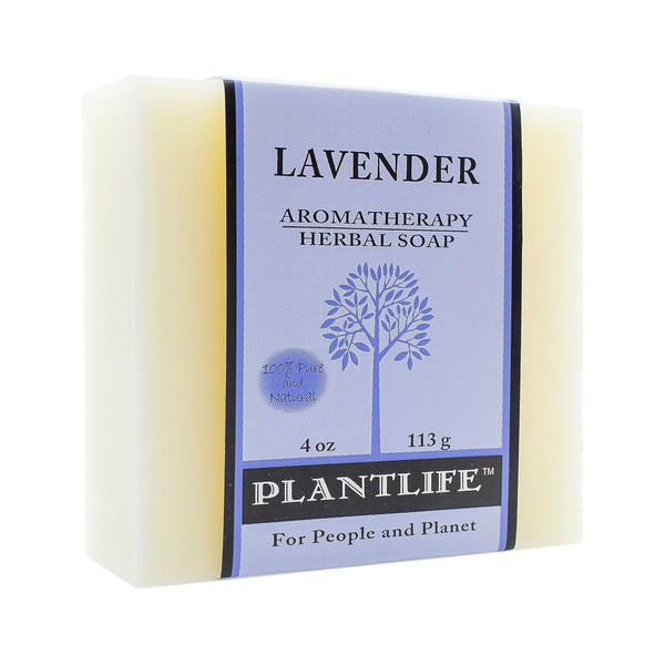 Plantlife Aromatherapy Herbal Soap Lavender 4 oz