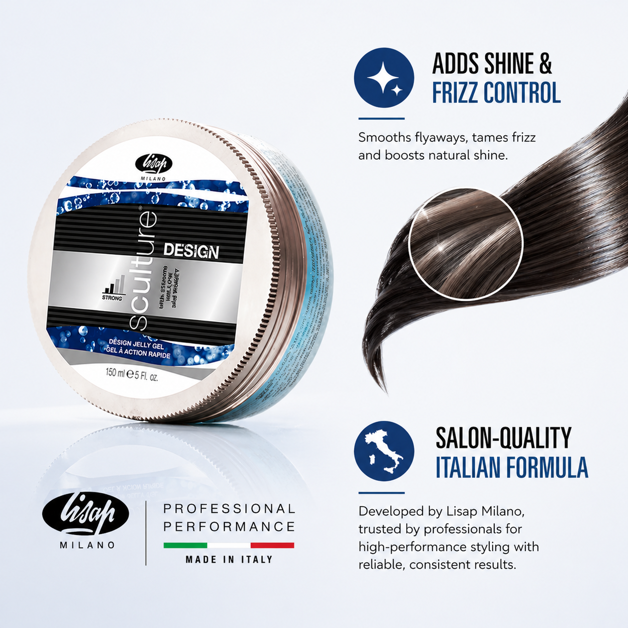 Lisap Sculture Design Jelly Gel | Strong Hold 150 ml