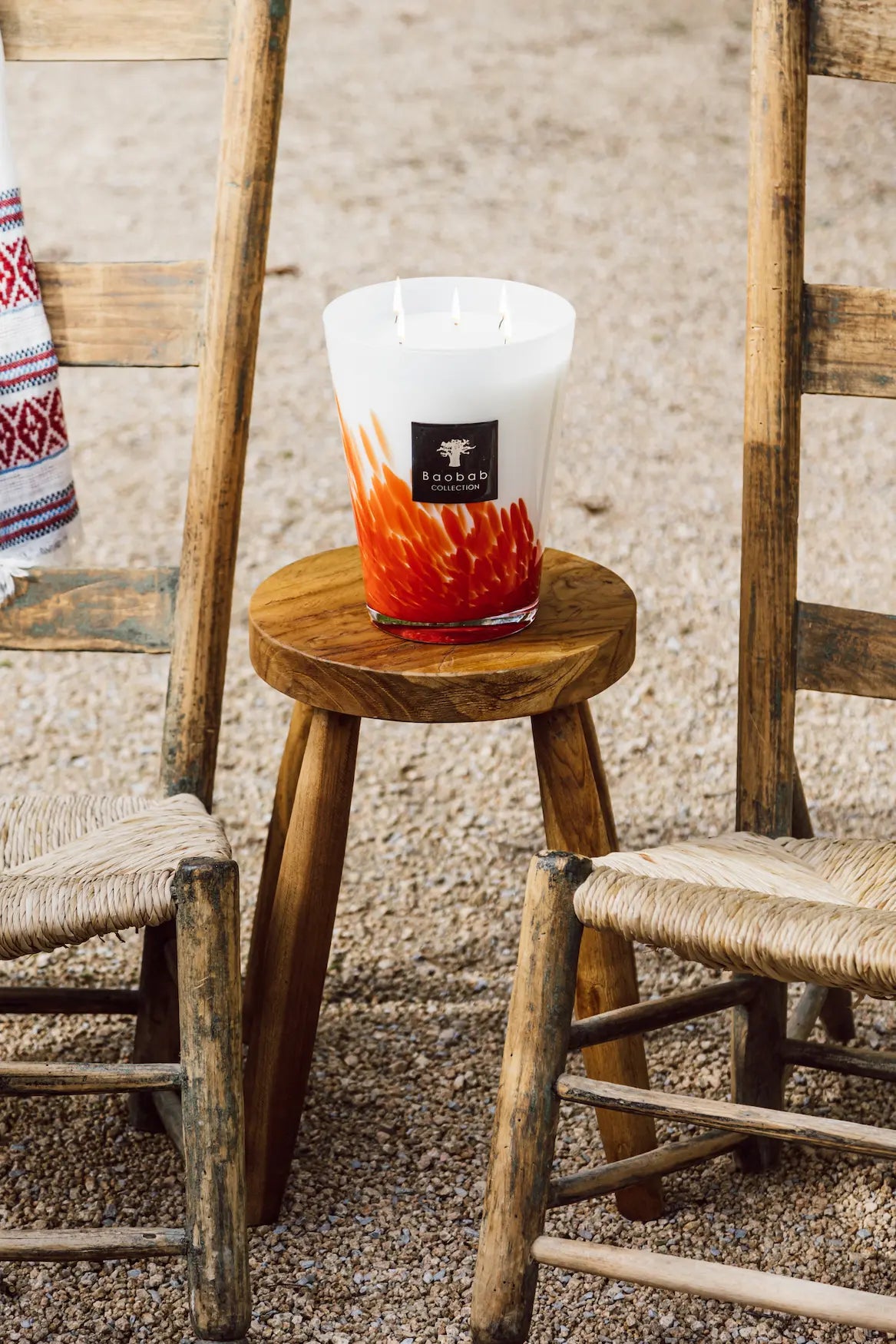 Baobab Collection Feathers Maasai Max 10 Candle