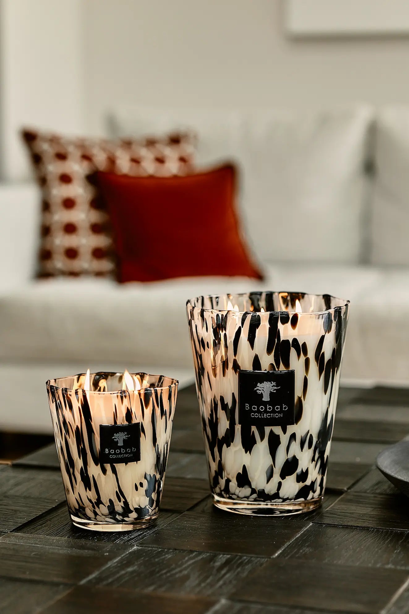 Baobab Collection Black Pearls Max 10 Candle