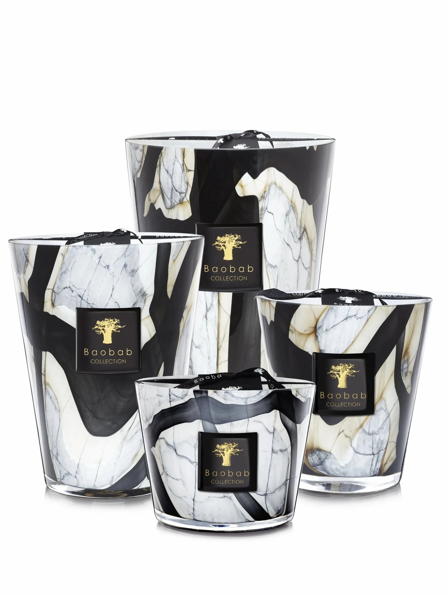 Baobab Collection Stones Marble Candle
