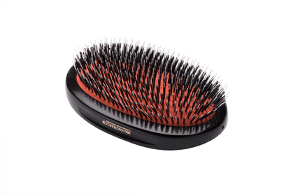Mason Pearson Military Popular Bristle & Nylon Hairbrush - BN1M - Dark Ruby