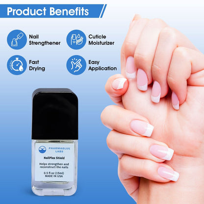 NailPlex Shield Nail Strengthener & Nail Repair Advanced Formula Treatment
