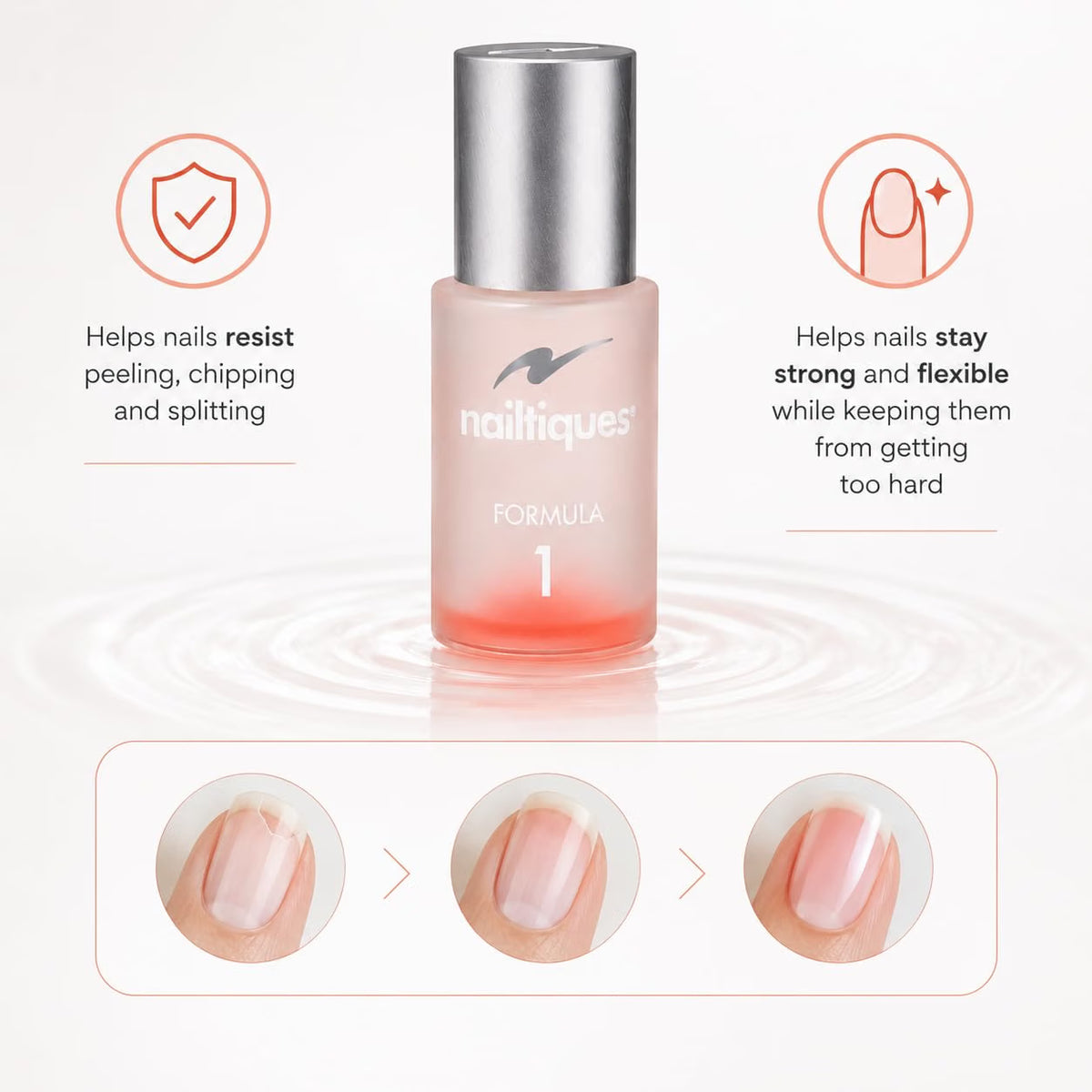 Nailtiques Formula 1 Nail Protein 0.5 oz