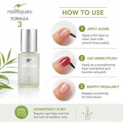 Nailtiques Formula 3 Nail Protein 0.5 oz