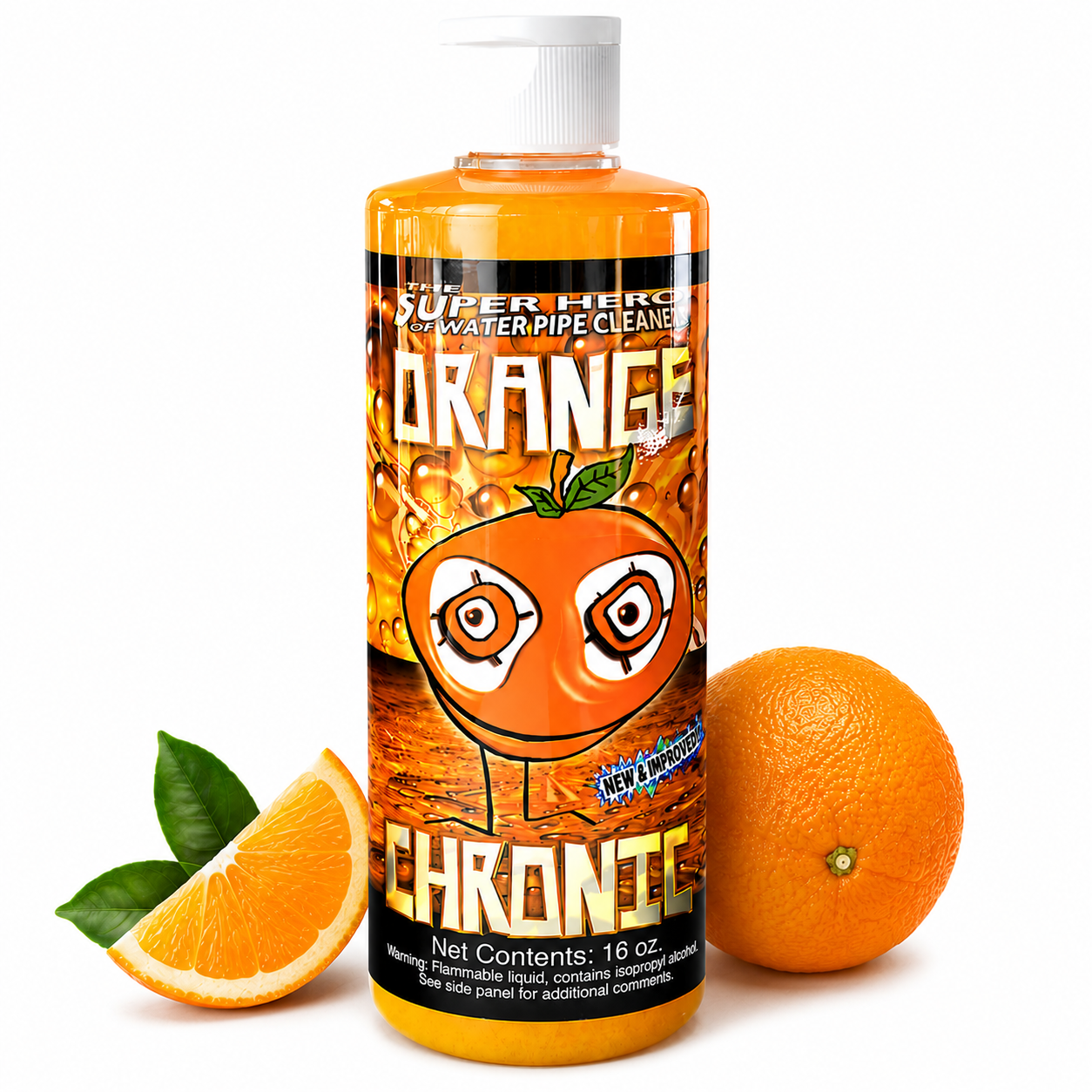 Orange Chronic Pipe Cleaner 16 oz