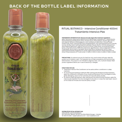 Ritual Botanico Avocado Banana Plex Treatment