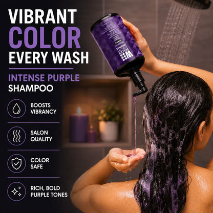 Watercolors Intense Color Depositing Shampoo, Purple 33.8 oz