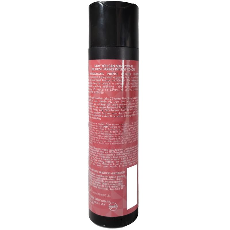 Watercolors Intense Metallic Color Depositing Shampoo