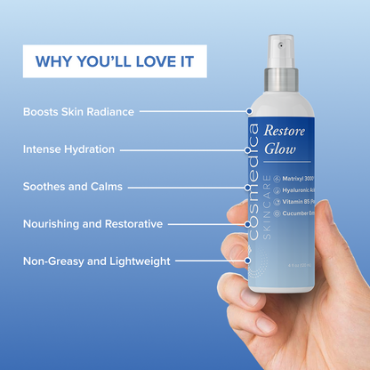 Cosmedica Skincare Glow Peptide Sprays