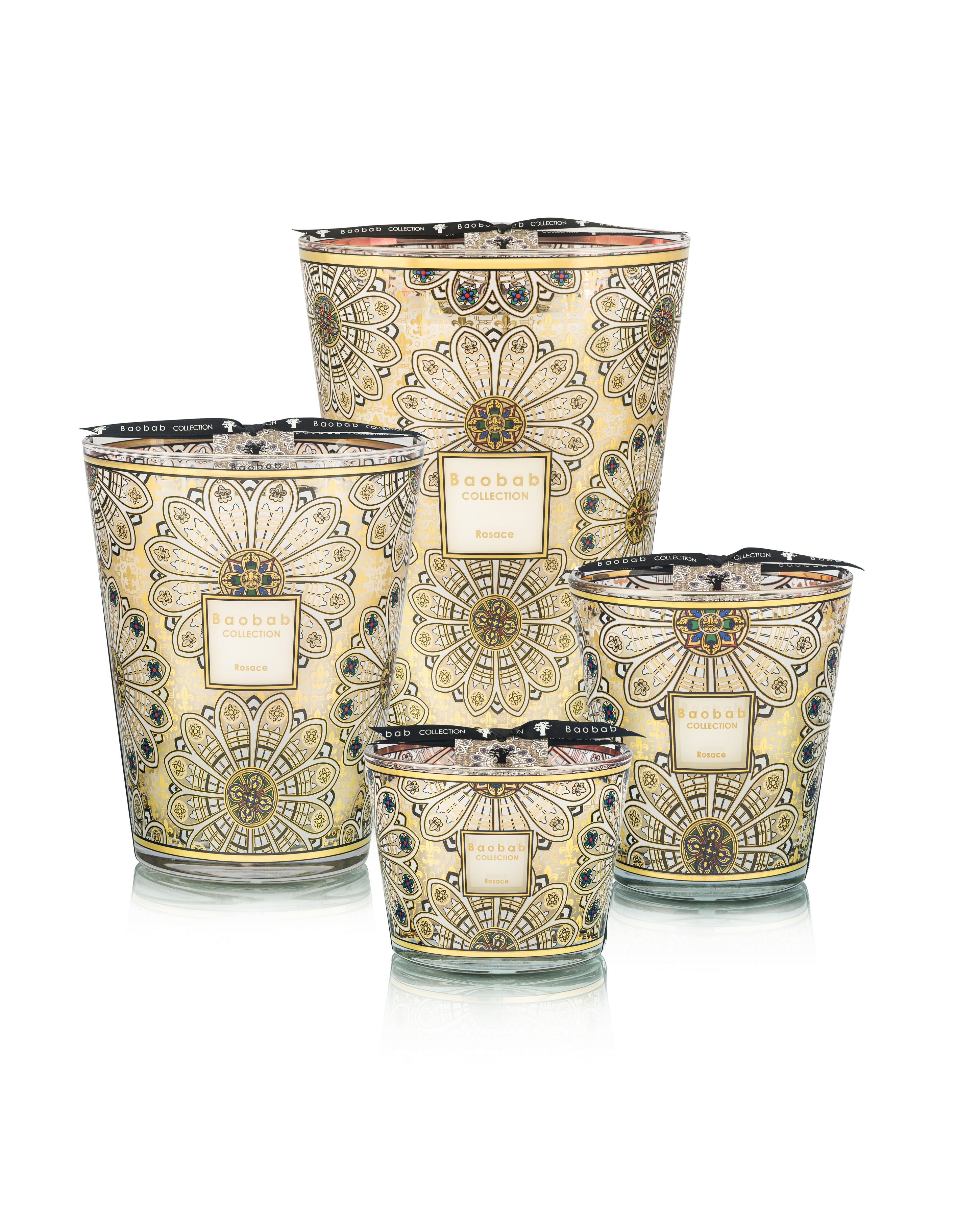 Baobab Collection Rosace 4-Wick Max 16 Candle