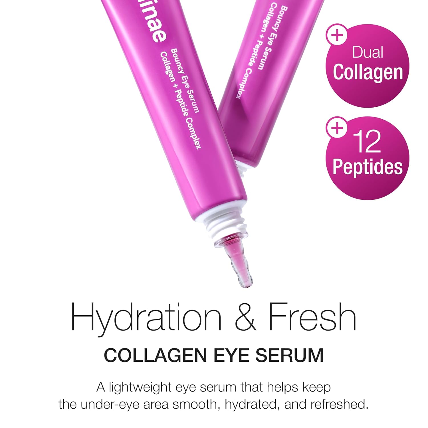 Ruminae Bouncy Eye Serum Collagen + Peptide Complex (30ml)