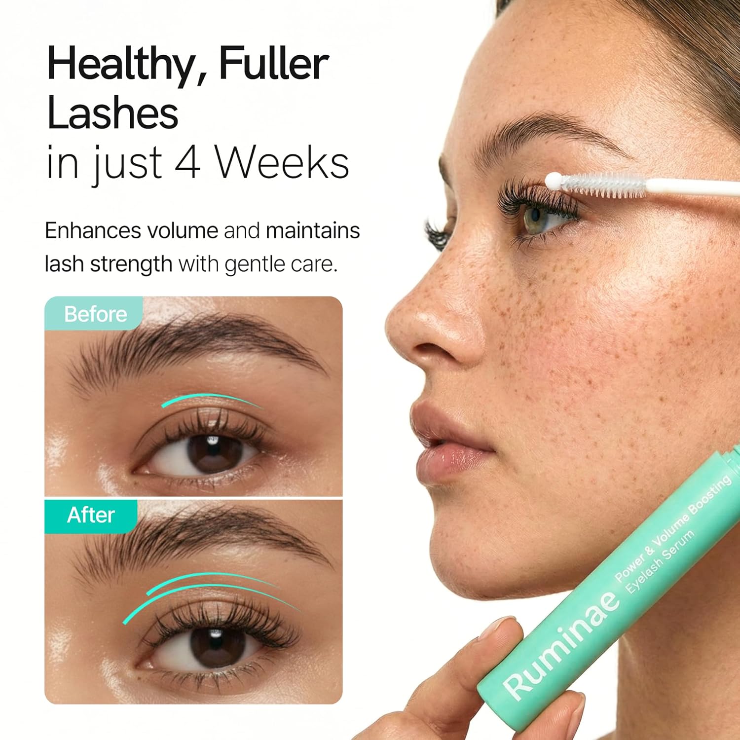 Ruminae Power & Volume Boosting Eyelash Serum (0.3 fl oz/10 ml)
