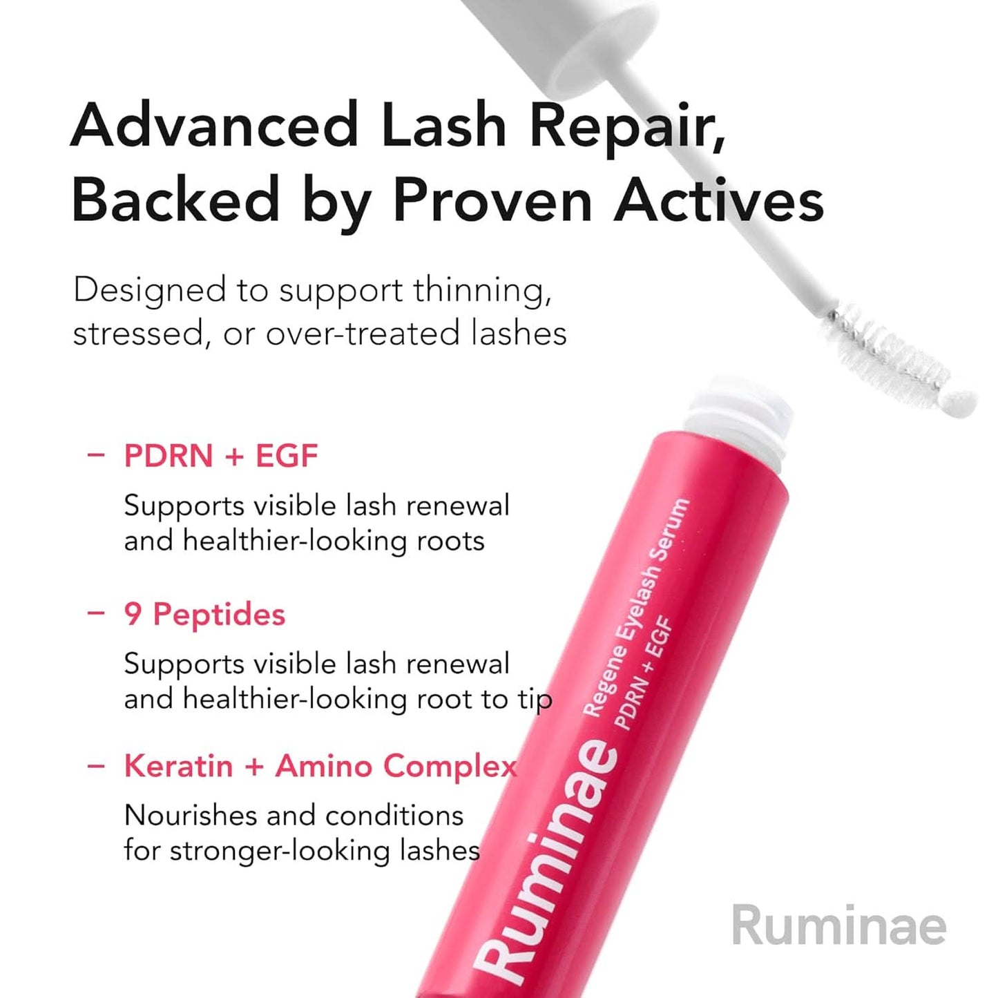 Ruminae Regene Eyelash Serum PDRN + EGF (0.3 fl oz)