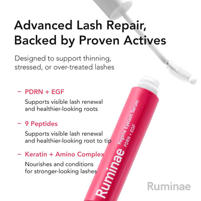 Ruminae Regene Eyelash Serum PDRN + EGF (0.3 fl oz)