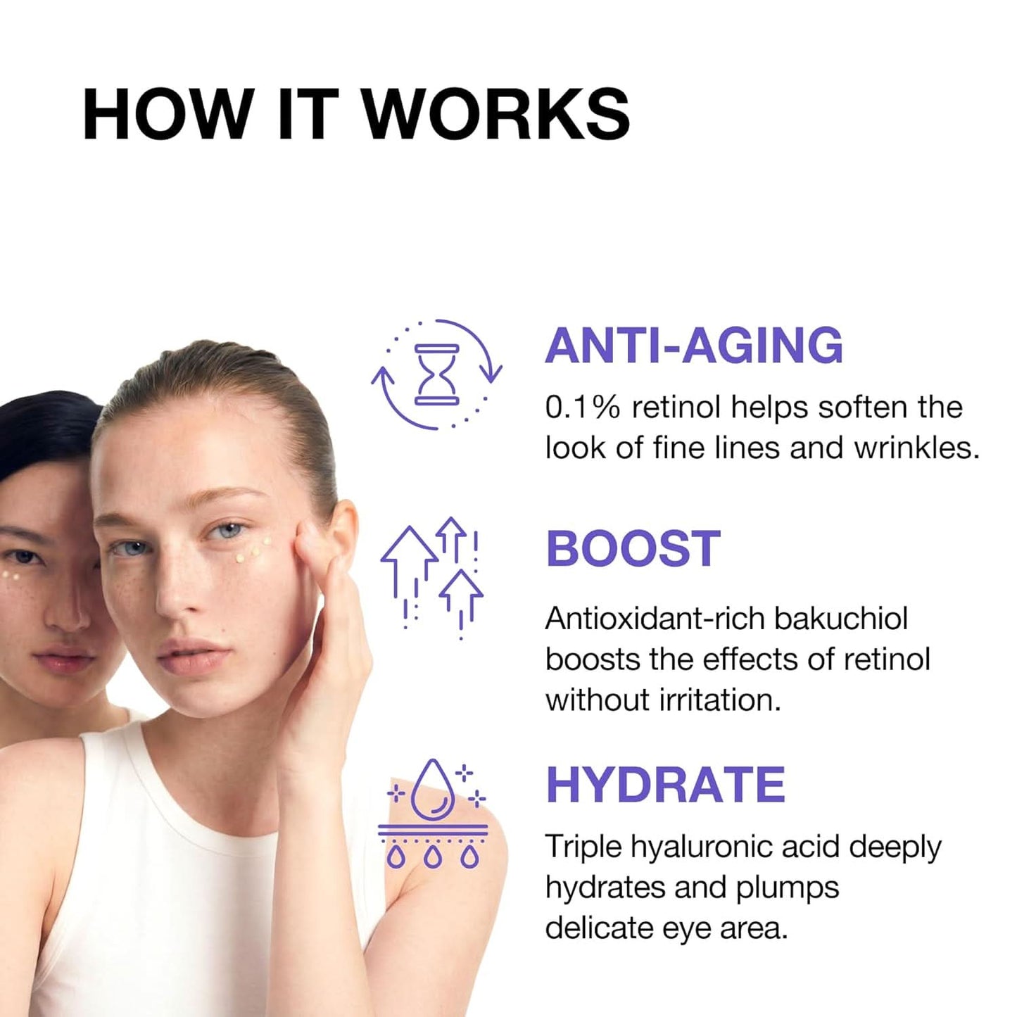 Ruminae Smooth Eye Cream Retinol + Bakuchiol (Volume 1.01 fl oz)