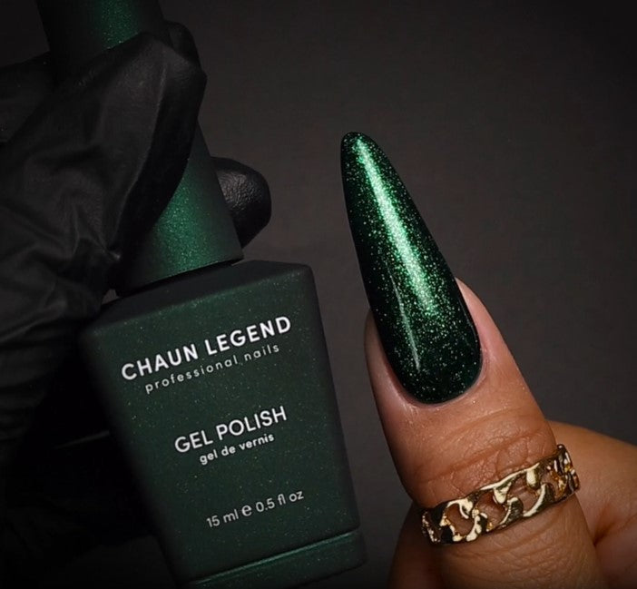 Chaun Legend UV LED Gel Nail Polish 0.5 oz - Dolla Dolla Green