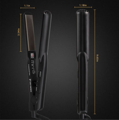 Eagle Fortress Ceramic Hair Straightener (Black)