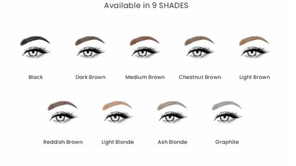 Mina Ibrow Ink Hybrid Liquid Stain, Brow & Lash Tint Kit