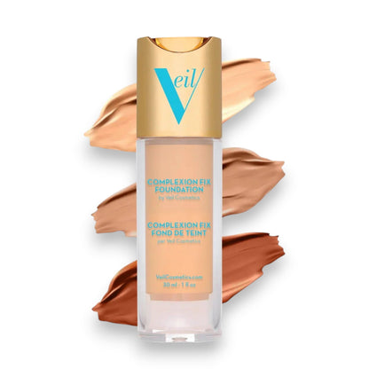 Veil Cosmetics Complexion Fix Foundation Tan 4N (Neutral) 30ml