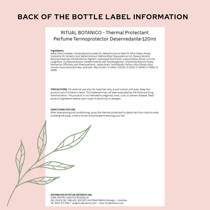 Ritual Botanico Thermal Protectant Duo (Alcohol Free)