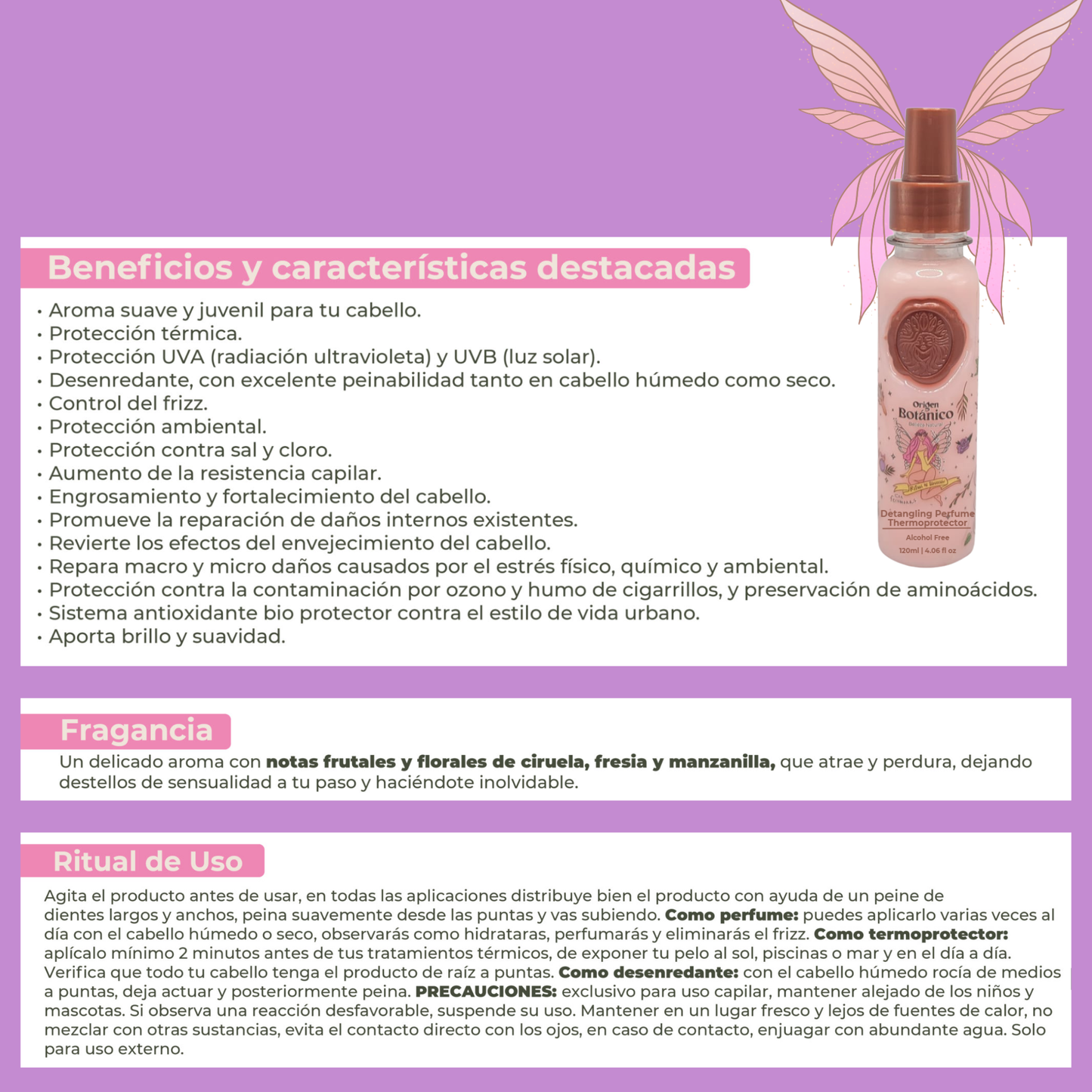 Ritual Botanico - Thermal Protectant, Detangler and Parfum (Alcohol Free) Duo
