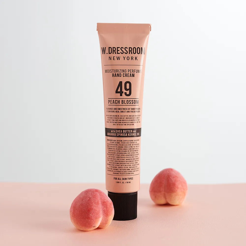 W.Dressroom Moisturizing Perfume Hand Cream No.49 Peach Blossom 1.69 fl oz