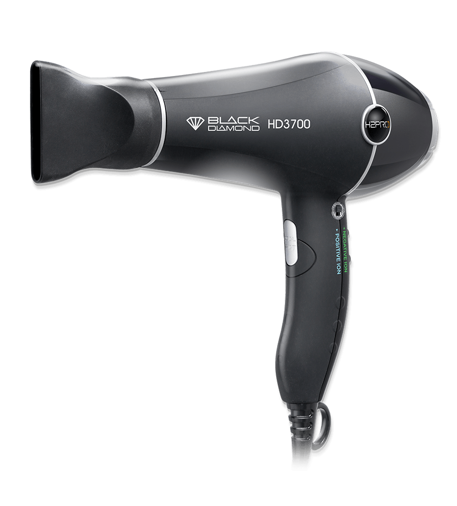 H2PRO Black Diamond Featherweight Hair Dryer HA3700