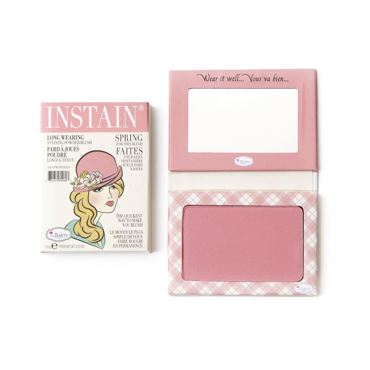 theBalm INSTAIN Blush 6.5g / 0.23 Oz