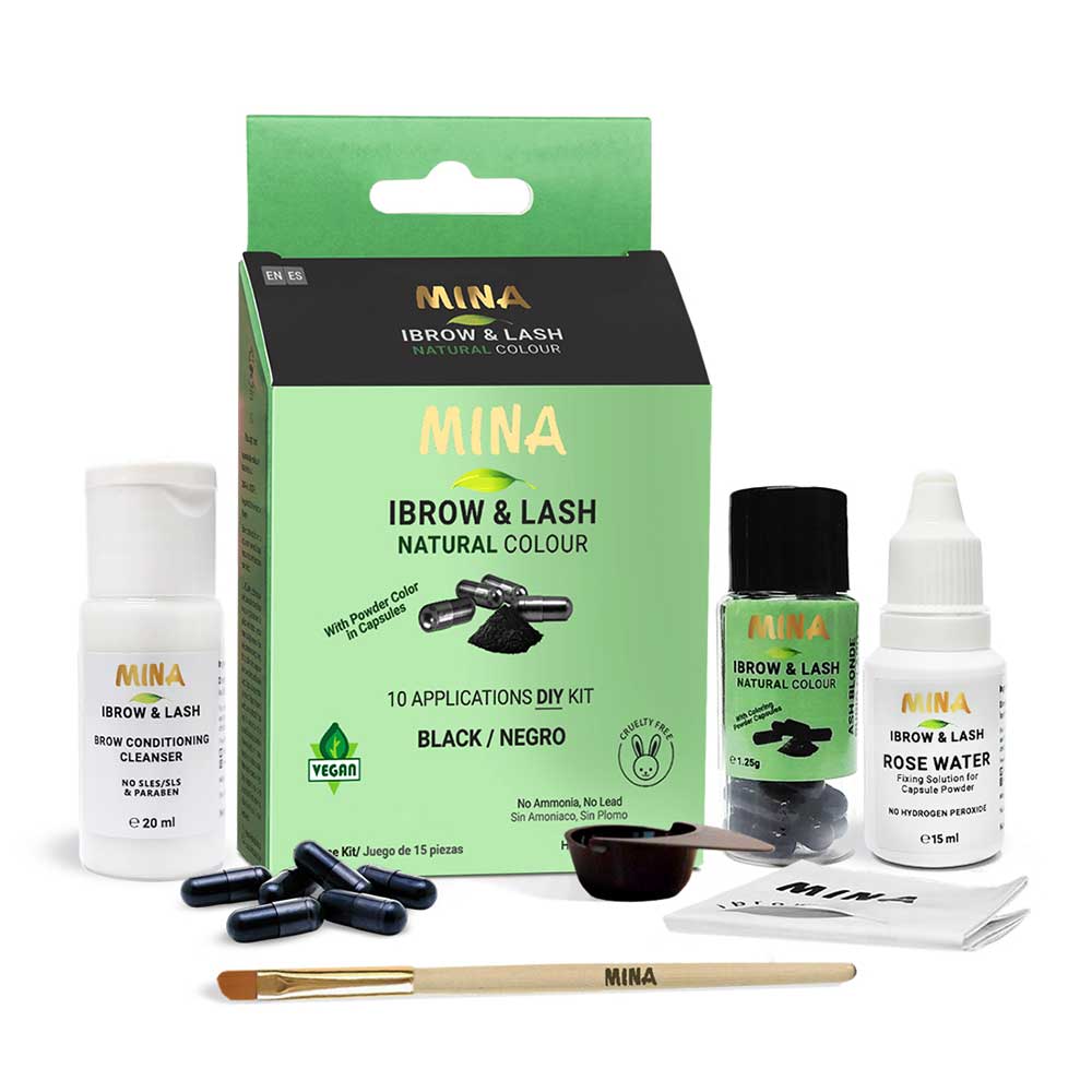 Mina Ibrow & Lash Natural Colour Black