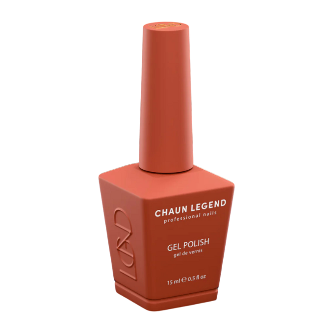Chaun Legend Gel Nail Polish | Broke But Boujee LG5196 (pumpkin spice orange)