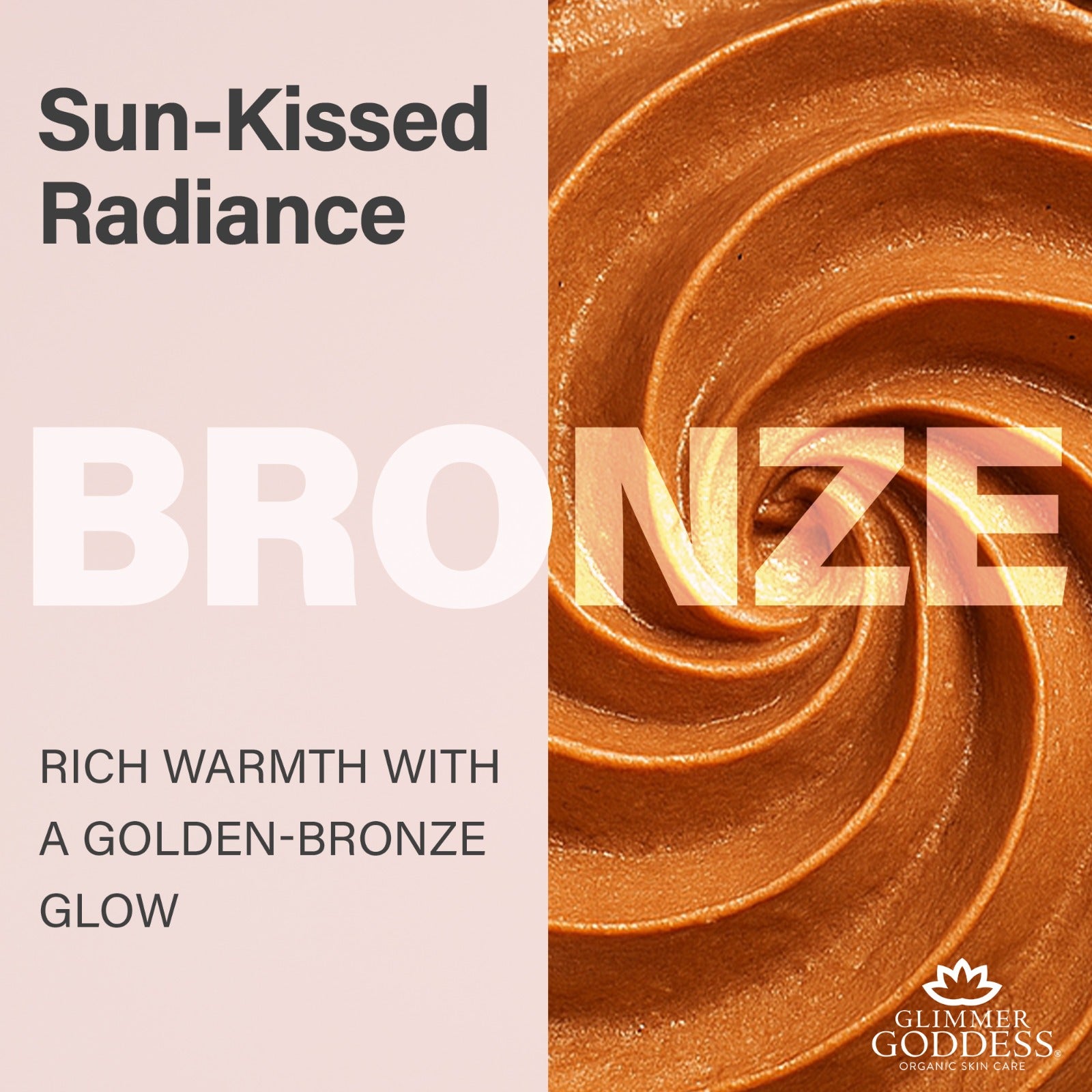 Glimmer Goddess Organic Shimmer Whipped Body Butter - Super Bronze (Level 3)