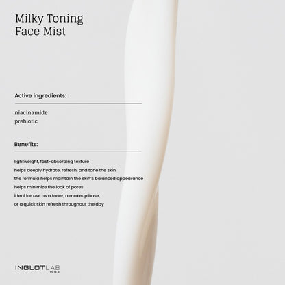 INGLOT LAB Milky Toning Face Mist 3.38 FL OZ