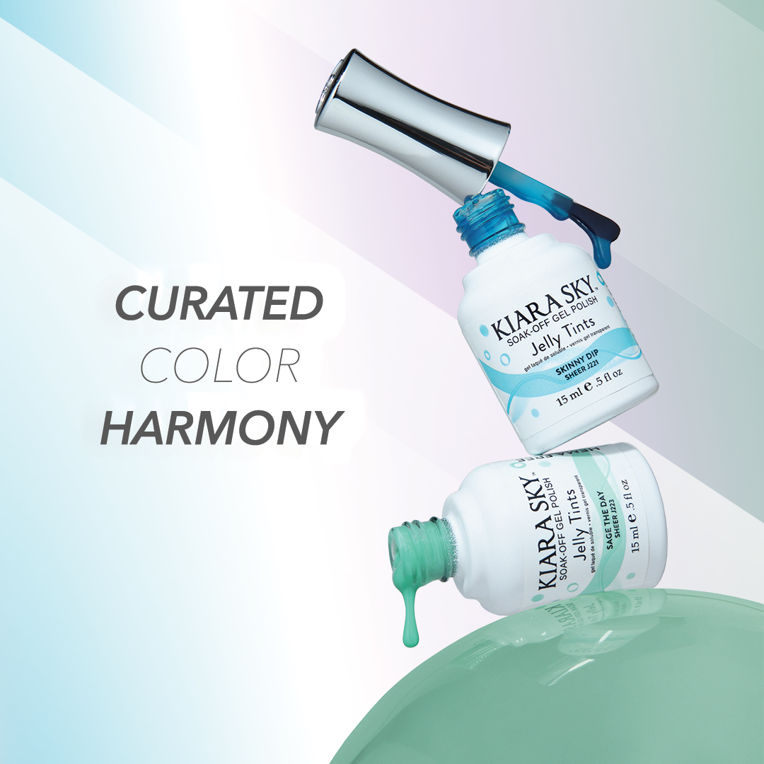 KIARA SKY Jelly Tints Soak Off Gel Polish 0.5 Fl Oz