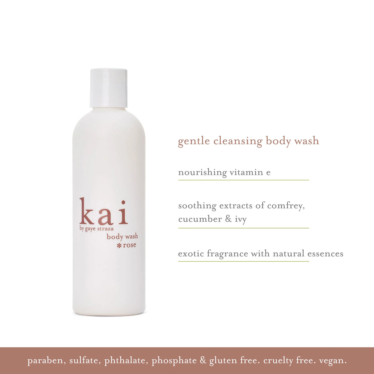kai Rose Body Wash