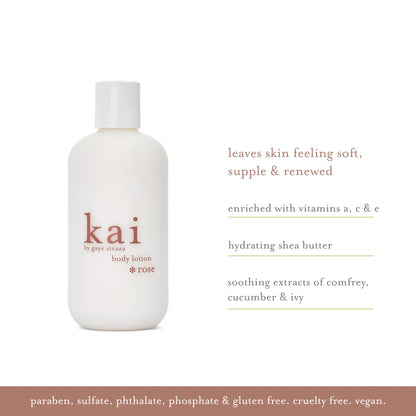 kai Rose Body Lotion 8 oz