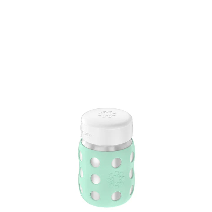 Lifefactory Stainless Steel Food Jar with Flat Cap 8oz-Mint