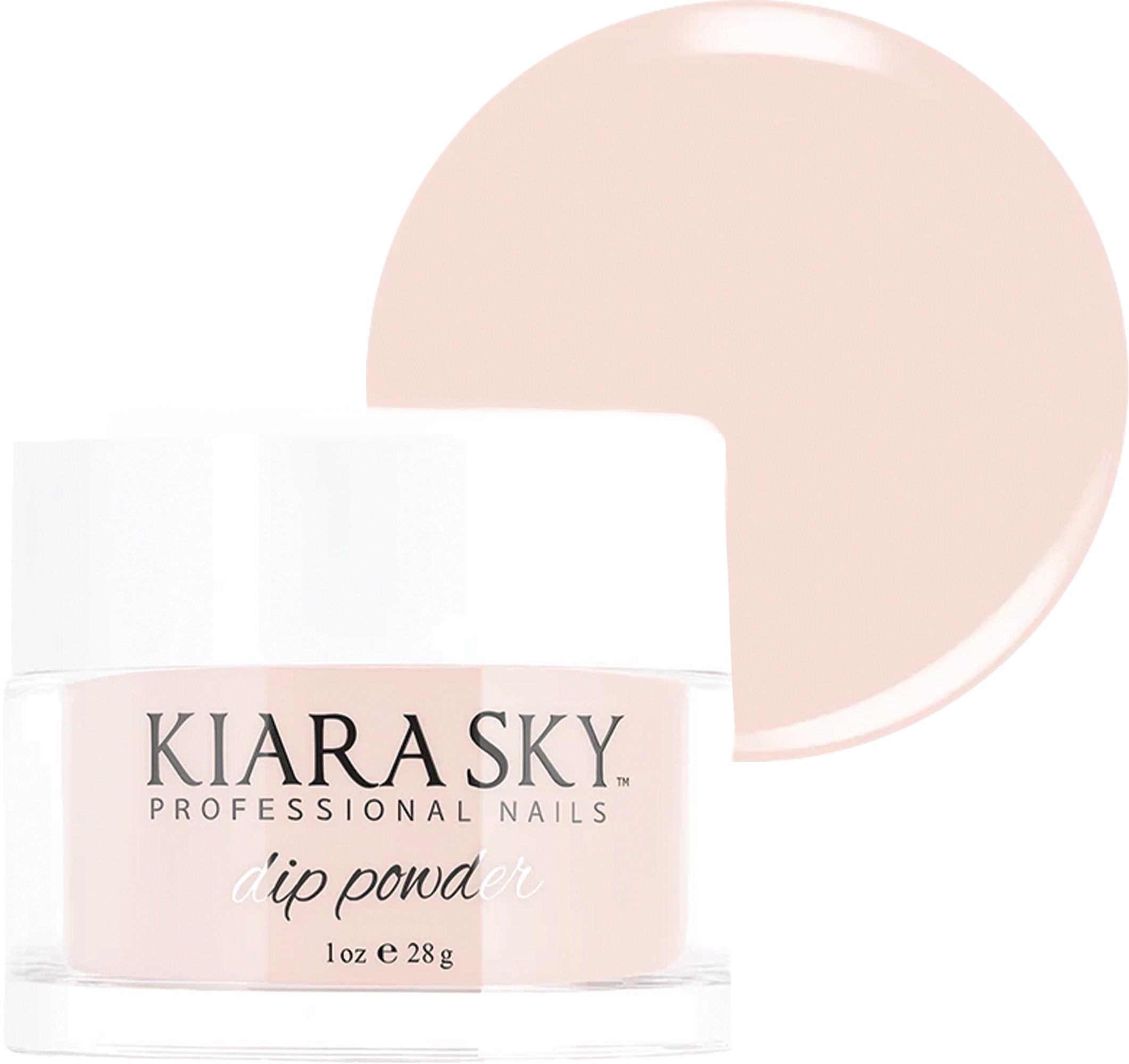 Kiara Sky Long Lasting Nail Dip Powder Nude Tones 1 oz