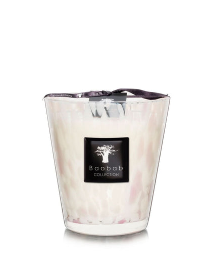 Baobab Collection White Pearls Candle