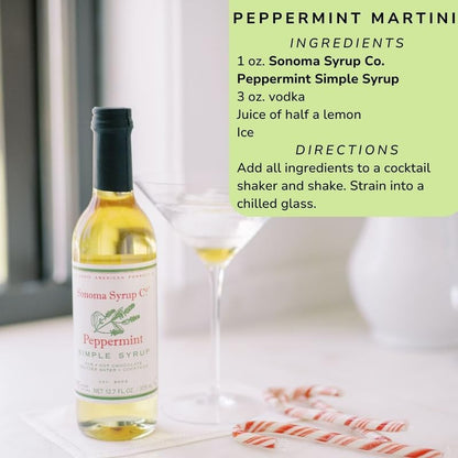 Sonoma Syrup No. 5 Peppermint Simple Syrup 12.7 oz