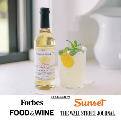Sonoma Syrup No. 13 Almond Infused Simple Syrup 12.7 oz