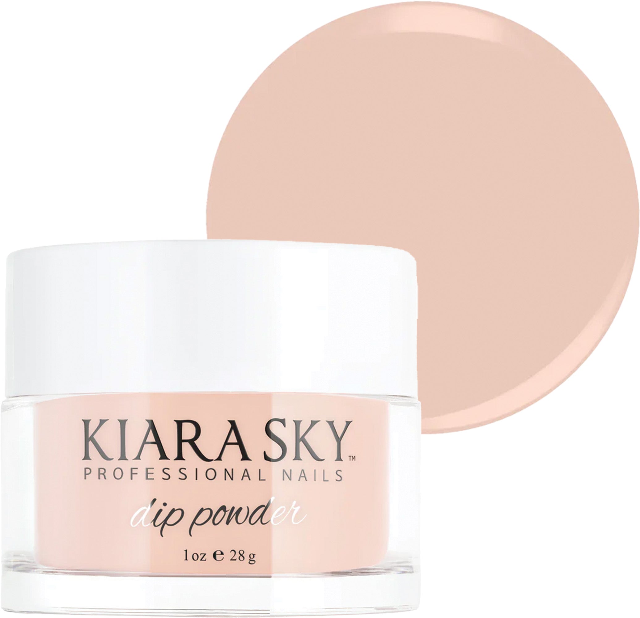 Kiara Sky Long Lasting Nail Dip Powder Nude Tones 1 oz