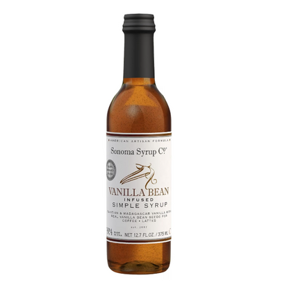 Sonoma Syrup No. 4 Vanilla Bean Infused Simple Syrup