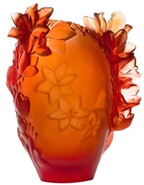 Daum Medium Saffron Vase