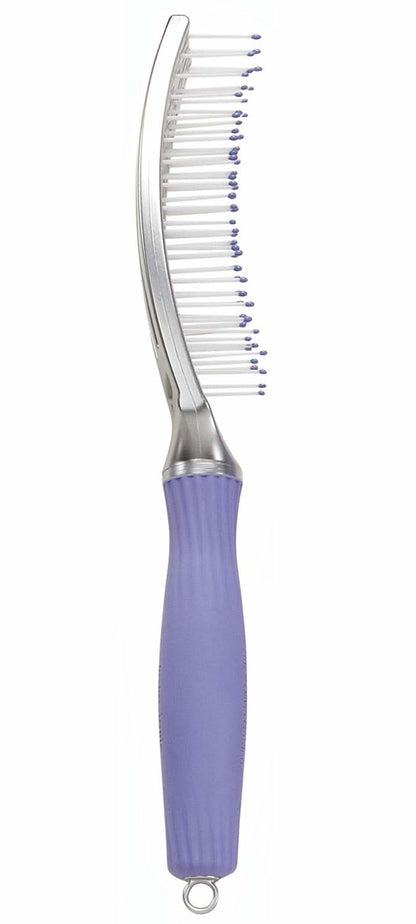 Olivia Garden Fingerbrush Curved & Vented Paddle Hair Brush - FB-SM